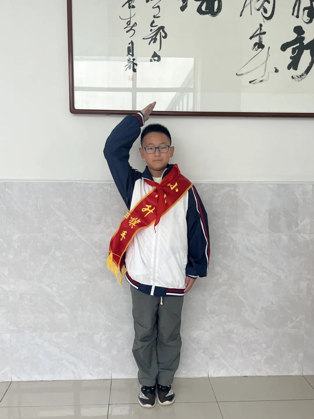 珍惜粮食，从我做起——一箭河实验小学第七周升旗仪式